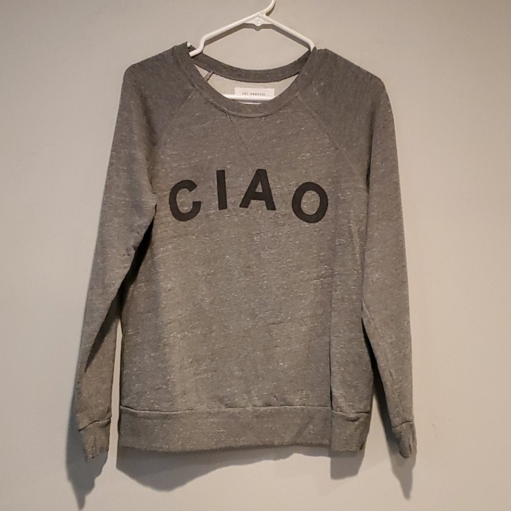 Sol angeles xs ciao crew neck sweater